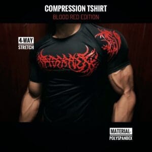 EXUNITE Inferno Compression Tee – Tribal Edition