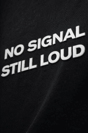 NO SIGNAL Oversized T-Shirt - Image 3