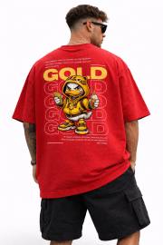 Gold Duck – Eyes on the Grind Oversized Tee