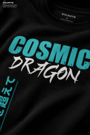 Cosmic Dragon Oversized Terry Tee - Image 3
