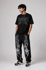 EXUNITE NOCTRA TRIBAL TRACKPANTS - Image 2