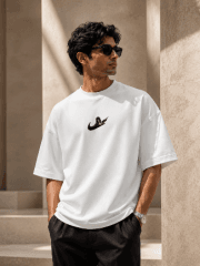 Shadow Sovereign™ Embroidered Oversized Terry Tee